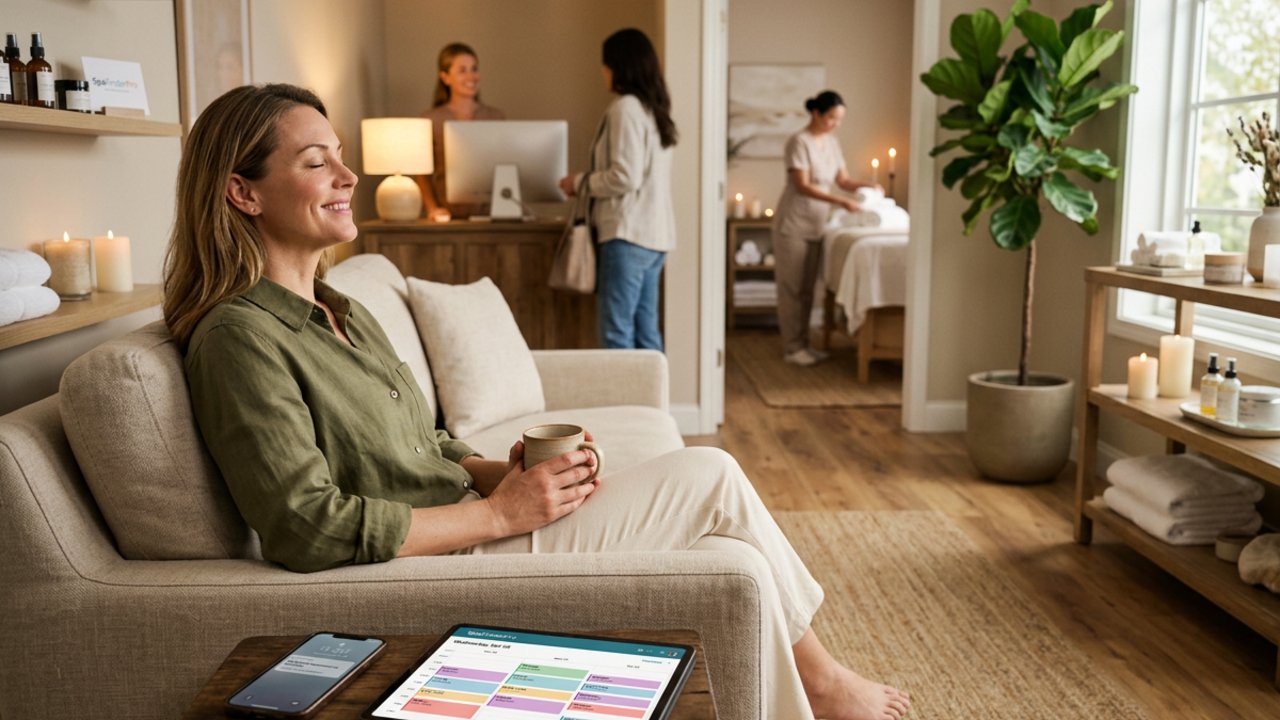 Everything your spa business needs to grow.  In one place